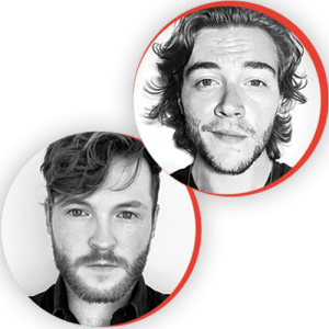 Kristian Black and Jake Robitaille headshot